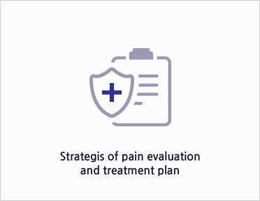 Strategis of pain evaluation and treatment plan